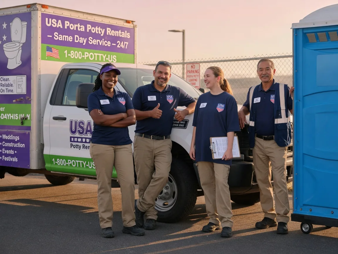 Porta Potty Rental company in Necedah, WI